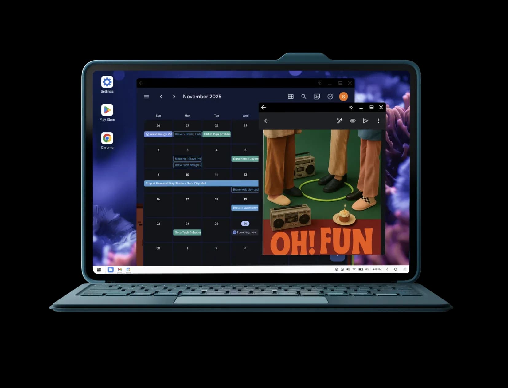 Brave pc mode- made to work for you.