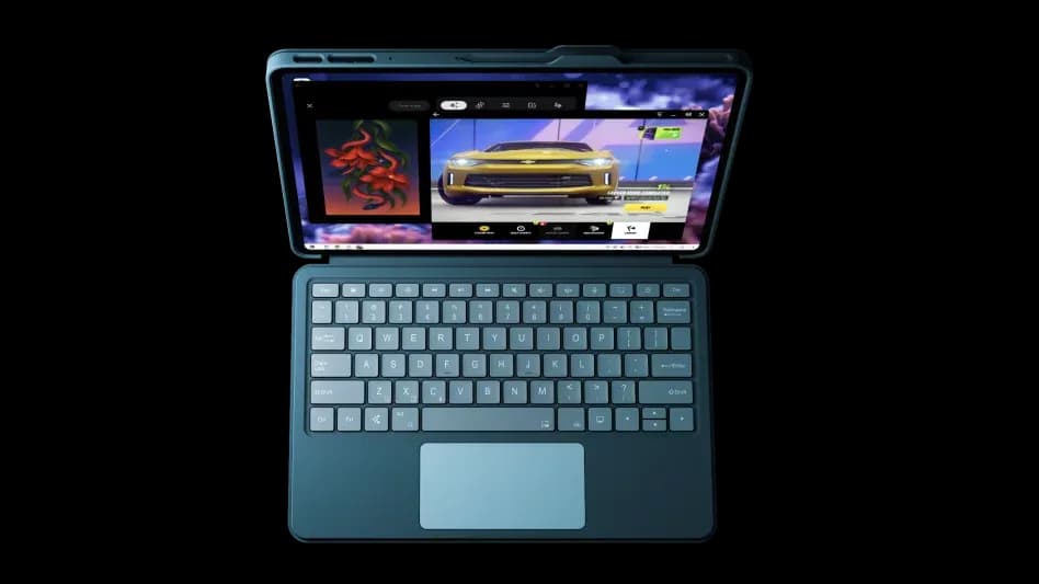 Up to 12 hours of battery life in pc mode with keyboard + wifi active